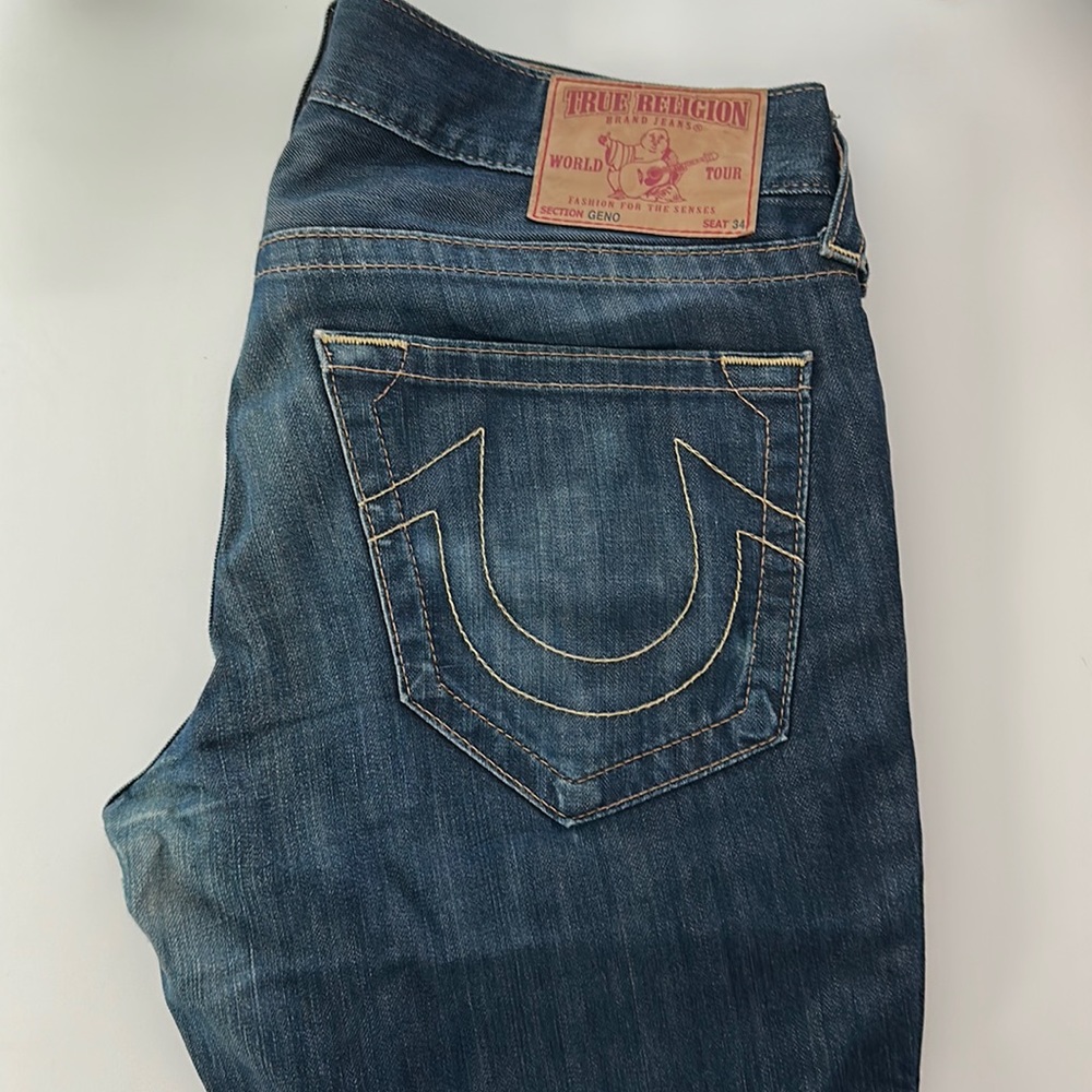 True Religion Jeans 32” Waist 34” Seat (hemmed to 32” by Nordstrom)